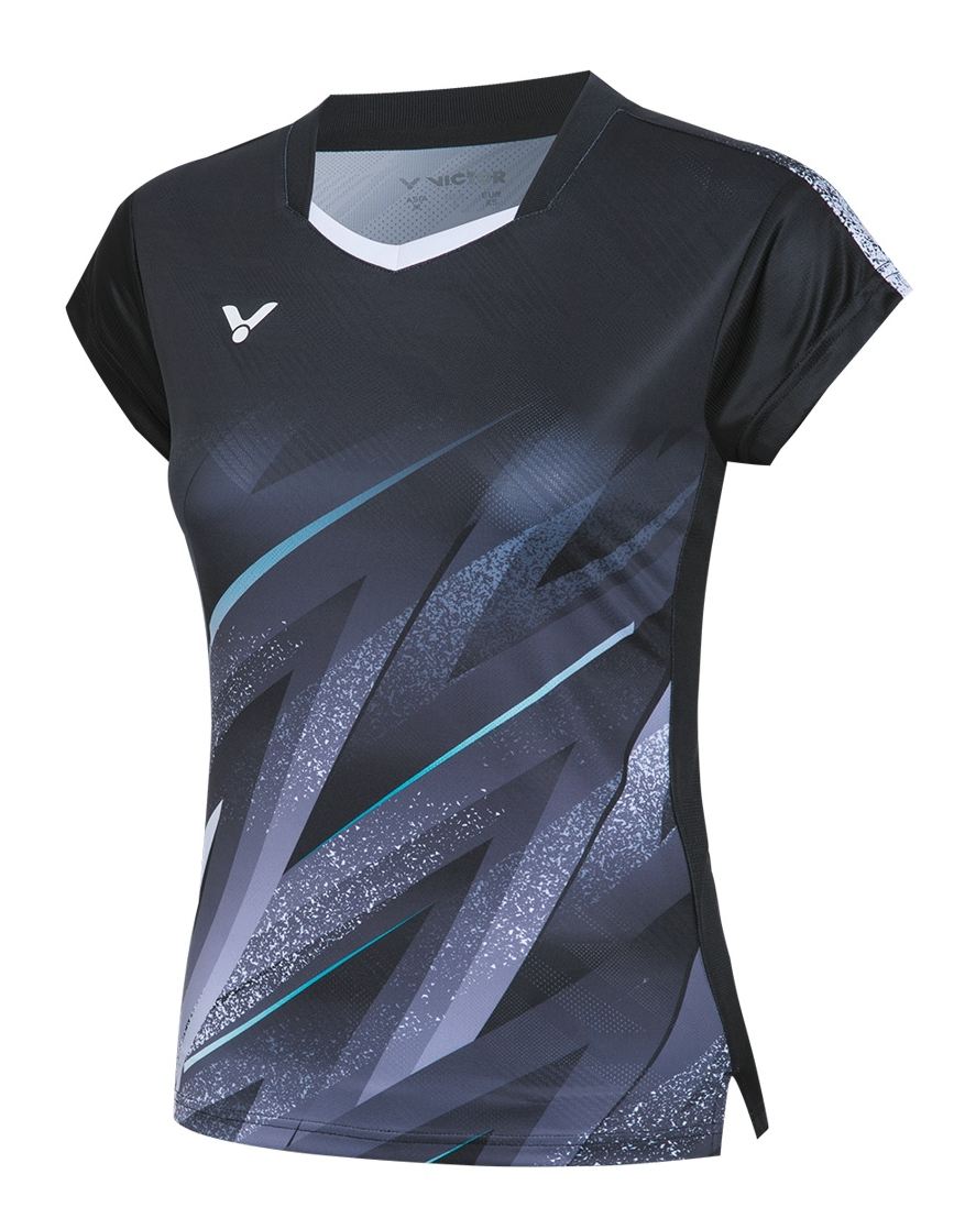 VICTOR T-Shirt T-61009 LTD schwarz-S