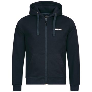 DONIC Kapuzenjacke Trip schwarz - 1.jpg