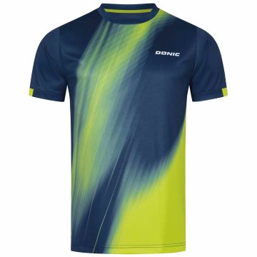 Donic T-Shirt Cream lime 1.jpg