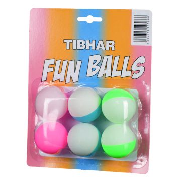 TIBHAR Fun Balls zweifarbig 6er Pack - 1.jpg
