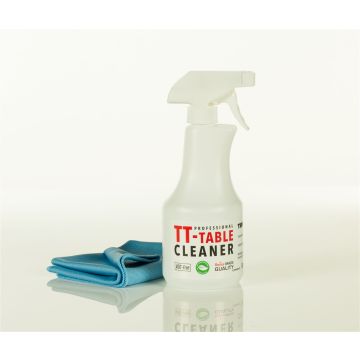 TIBHAR Tischreiniger Tischtennis mit Microfasertuch