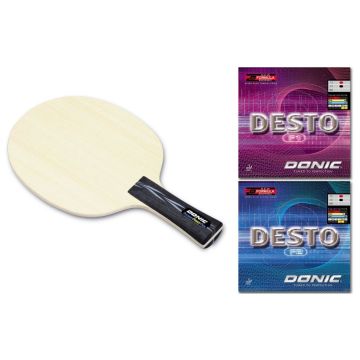 TT-Schläger Donic Donic Persson Powerplay + Donic Desto F1 + Desto F2