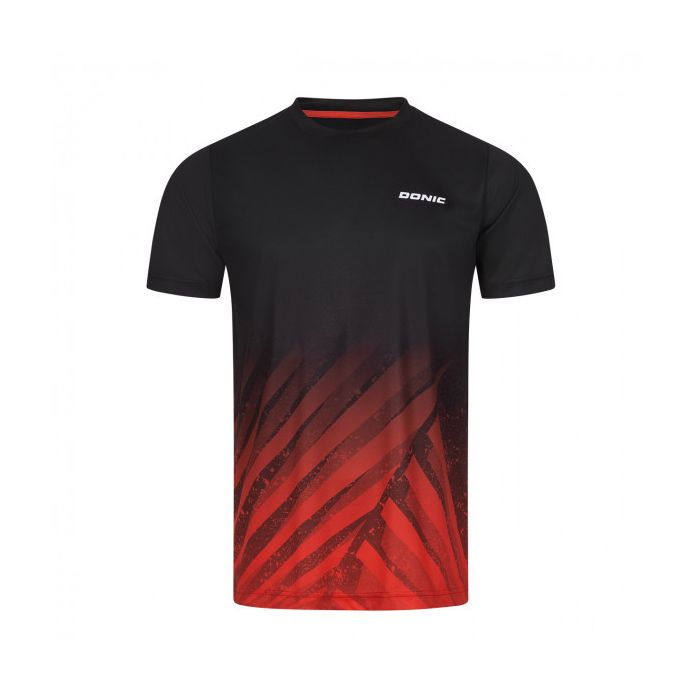 DONIC T-Shirt Argon rot - Vorderseite
