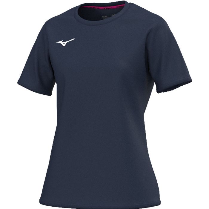 Mizuno Training Tee Lady navy front.jpg