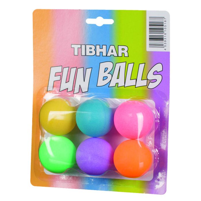TIBHAR Fun Balls bunt 6er-Pack - 1.jpg