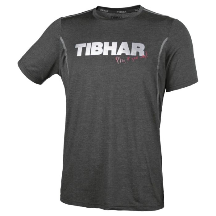 Tibhar TT-Shirt Play Anthrazit 