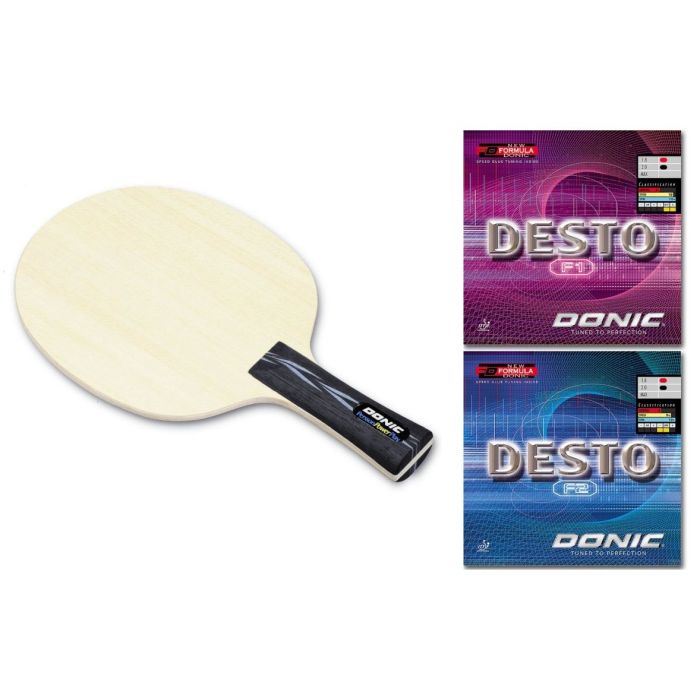 TT-Schläger Donic Donic Persson Powerplay + Donic Desto F1 + Desto F2