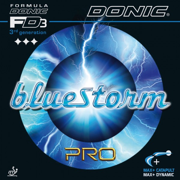 DONIC Bluestorm Pro noir / max Revêtement de tennis de table