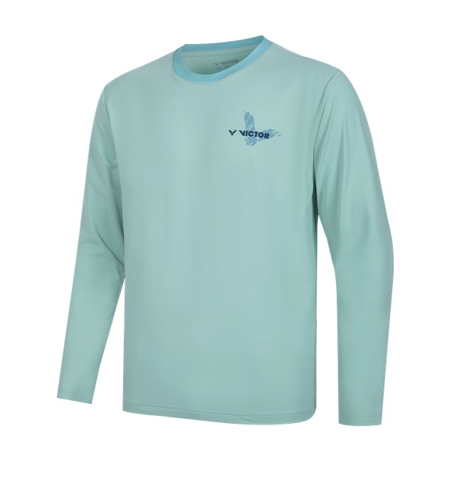 Victor Longsleeve 55103 LTD vert-L Maillot de badminton