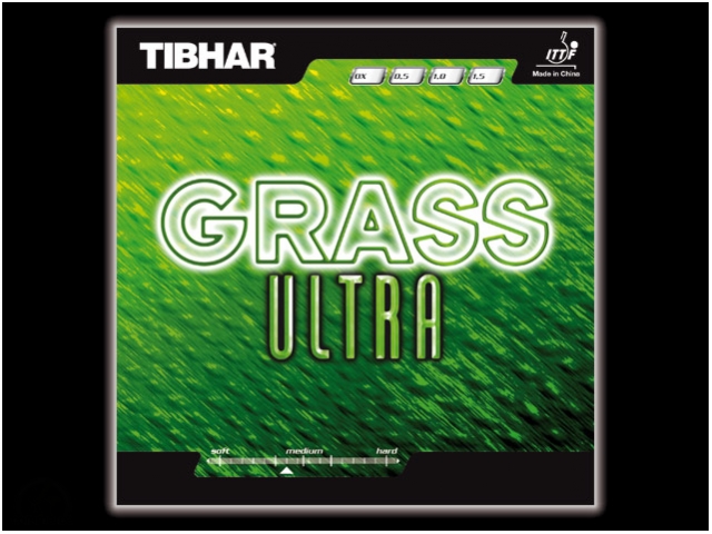 Tibhar Grass Ultra-noir / 1,0 Revêtement de tennis de table