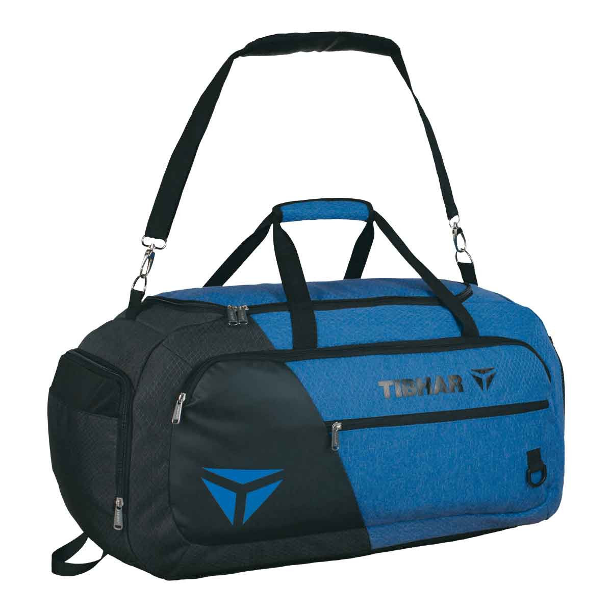 Sac Tibhar Manila (bleu / noir) Sac de ping-pong